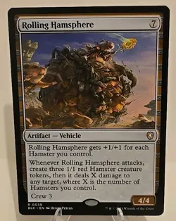 Rolling Hamsphere MTG Commander: Bloomburrow Regular - Image 1