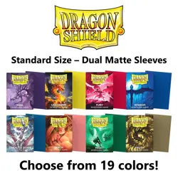 Dragon Shield: Standard Size - Matte Dual 100CT [Sleeves] - Image 1