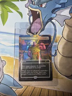 Swords to Plowshares - Mint Foil Borderless - MTG Magic the Gathering - Image 1