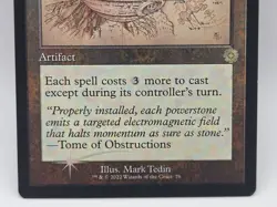 MTG Defense Grid Retro Schematic Foil NM The Brothers’ War Artifact Rare - Image 3