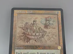 MTG Defense Grid Retro Schematic Foil NM The Brothers’ War Artifact Rare - Image 4