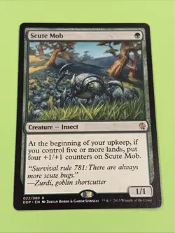 Scute Mob (#22) - Zendikar - MTG Magic: The Gathering - LP - Image 1