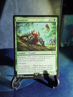 1x Sporocyst - Universes Beyond: Warhammer 40,000 Near Mint - MTG - Image 1