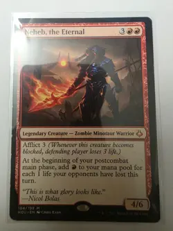 MTG Neheb, the Eternal - Hour of Devastation - [NM] - English - Non-Foil - Image 1
