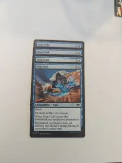 (4) Stop Cold *PLAYSET* Outlaws of Thunder Junction Regular NM MTG - Image 1