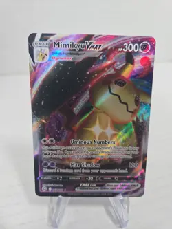 Mimikyu VMAX 069/172 NM Brilliant Stars Holo VMAX Rare Pokemon NM - Image 1