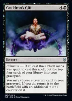 Cauldron's Gift - Near Mint MTG Throne of Eldraine - Image 1