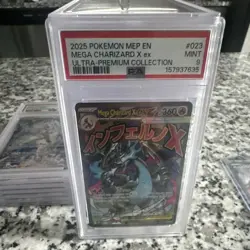 The Pokemon Company Mega Charizard X ex PSA 9 Me Promo Holo EN #023 360HP - Image 1