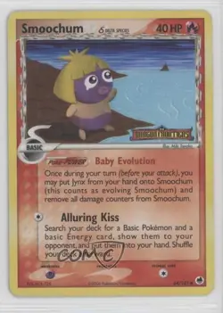 Smoochum Reverse Foil Pokemon EX Dragon Frontiers #64 2006 - Image 1