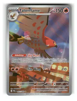 Talonflame 091/088 Holo Illustration Rare Perfect Order Pokemon Near Mint - Image 1