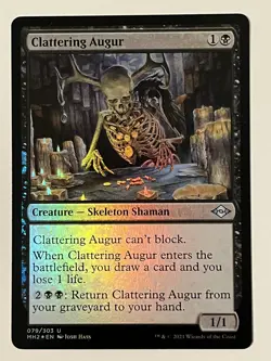 Clattering Augur Modern Horizons 2 Non-Foil MTG NM - Image 1
