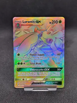 Pokemon Lurantis GX Full Art Rainbow Rare 150/149 NM - Image 1