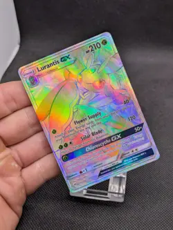 Pokemon Lurantis GX Full Art Rainbow Rare 150/149 NM - Image 2