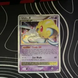 The Pokemon Company Uxie LV.X Legends Awakened 146/146 Ultra Rare Holo 2008 90HP - Image 1