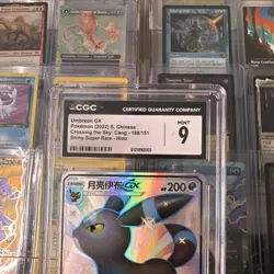 Pokemon Umbreon GX Crossing the Sky: Cang Shiny Super Rare CGC 9 Holo 188/151 - Image 2