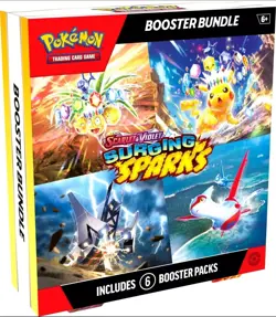 Pokemon SV08: Surging Sparks Booster Bundle (6 Packs) - NEW/Factory Sealed - Image 1
