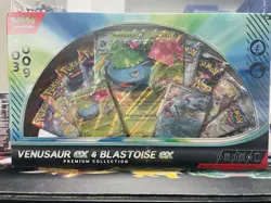 Pokemon Venusaur ex & Blastoise ex Premium Collection GameStop Excl - NEW/Sealed - Image 1