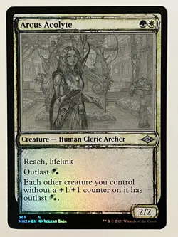 Arcus Acolyte (Showcase) Modern Horizons 2 Non-Foil MTG NM - Image 1