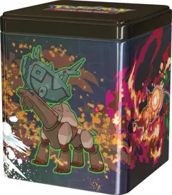 Pokemon Stacking Tin: Treasures of Ruin (3 Packs) Factory Sealed - Image 1