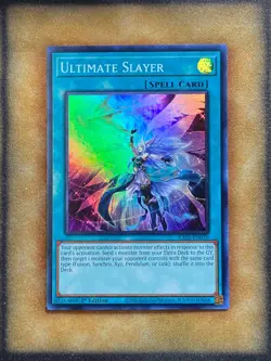 Yugioh Ultimate Slayer RA02-EN070 Super Rare 1st Ed LP - Image 1