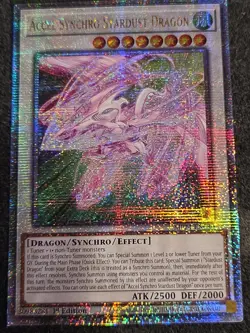 1X VLP Accel Synchro Stardust Dragon - MP24-EN030 - Quarter Century Rare 1st Ed - Image 1