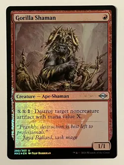Gorilla Shaman Modern Horizons 2 Non-Foil MTG NM - Image 1