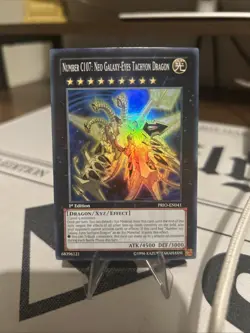 Yu-Gi-Oh! TCG Number C107: Neo Galaxy-Eyes Tachyon Dragon 1st Edition Ultra Rare - Image 1