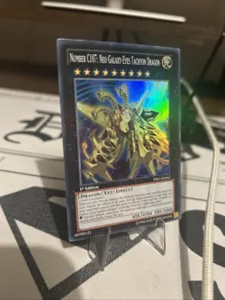 Yu-Gi-Oh! TCG Number C107: Neo Galaxy-Eyes Tachyon Dragon 1st Edition Ultra Rare - Image 2