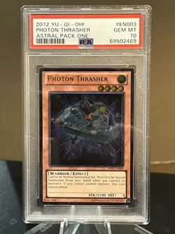 GEM MINT! 2012 Yu-Gi-Oh! Photon Thrasher AP01-EN003 Astral Pack 1 PSA 10 Pop 15 - Image 1