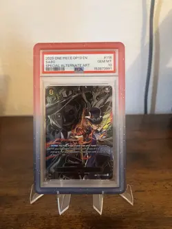 Sabo OP13-118 Carrying on His Will Secret Rare Alt Art Foil PSA 10 - Image 1