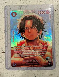Portgas.D.Ace ST15-005 SP One Piece TCG Op16 IN HAND ENGLISH READY TO SHIP - Image 2