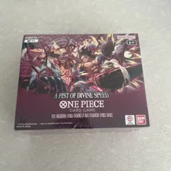 One Piece TCG OP-11 A Fist Of Divine Speed Booster Box ENGLISH NEW SEALED OP11 - Image 1