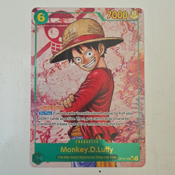 Bandai One Piece CCG Monkey.D.Luffy OP13-118 Secret Rare Alt Art Foil - Image 1