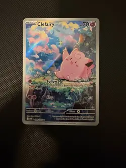 Pokemon Card Clefairy 094/088 Prismatic Origins Illustration Rare Holo NM - Image 1