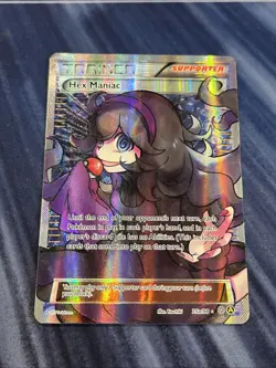 Hex Maniac 75a/98 Trainer Alternative Art Promo Card Full Art Pokemon - Image 2