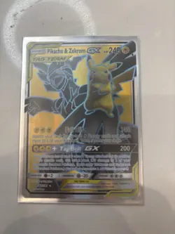 Pokemon TCG Pikachu & Zekrom GX Team Up Holo 2 Cards - Image 3