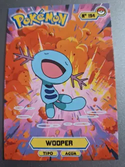 Pokemon Peru Exclusive Tops Card Wooper - Image 1