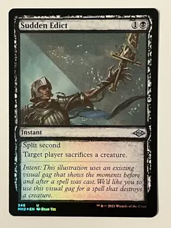 Sudden Edict (Showcase) Modern Horizons 2 Non-Foil MTG NM - Image 1