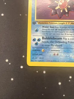 Misty’s Starmie 56/132 1st Edition Gym Heroes Uncommon WOTC Pokemon Card 6 - Image 5
