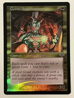 Goblin Anarchomancer (Retro Frame) (Foil Etched) Modern Horizons 2 Non-Foil MTG - Image 1