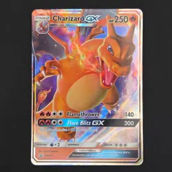 Pokemon TCG Card Charizard GX SM211 Black Star Promo Holo - NM - Image 1