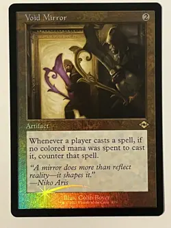 Void Mirror (Retro Frame) (Foil Etched) Modern Horizons 2 Non-Foil MTG NM - Image 1