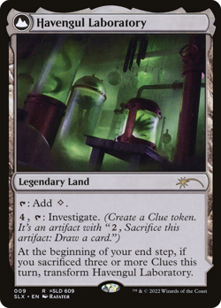 Havengul Laboratory // Havengul Mystery (REGULAR) x1 - MTG SLX #9 - Image 1