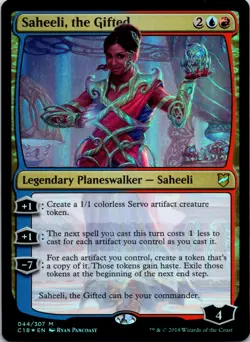 Saheeli, the Gifted 44 Mythic Commander 2018 Magic: The Gathering Foil LP - Image 1