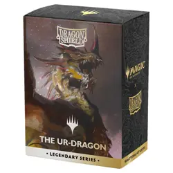 Dragon Shield: Magic the Gathering: Legendary: The Ur-Dragon Dual Matt Sleeves - Image 1