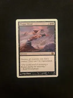 Plague Wind LP/MP [8th Edition] MTG Free Ship - Image 1