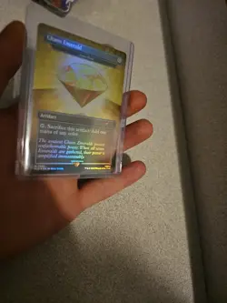 Chaos Emerald (7035) Yellow Foil - Lotus Petal - Sonic Secret Lair - Magic MTG - Image 2
