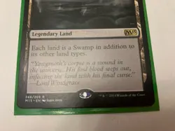 Urborg Tomb of Yawgmoth LP Magic 2015 M15 Mtg Magic The Gathering - Image 3