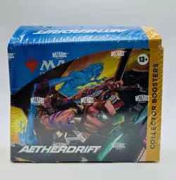 Magic the Gathering Aetherdrift Collector Booster Box SEALED MTG - Image 1