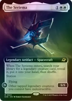 1 x The Seriema - Extended Art - Foil - Edge of Eternities - LP - MTG - Image 1